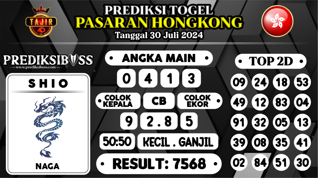 https://prediksibosspolda.com/prediksi-boss-togel-hongkong-selasa-30-juli-2024/