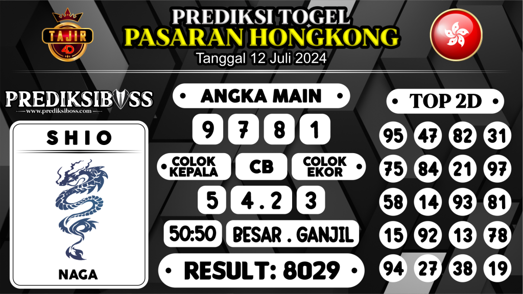 https://prediksibosspolda.com/prediksi-boss-togel-hongkong-jumat-12-juli-2024/