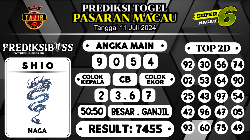 https://prediksibosspolda.com/prediksi-boss-togel-macau-kamis-11-juli-2024/