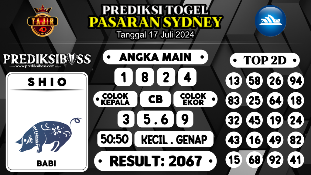 https://prediksibosspolda.com/prediksi-boss-togel-sidney-rabu-17-juli-2024/