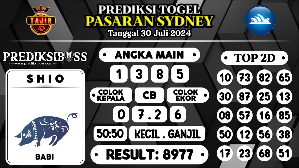 https://prediksibosspolda.com/prediksi-boss-togel-sidney-selasa-30-juli-2024/