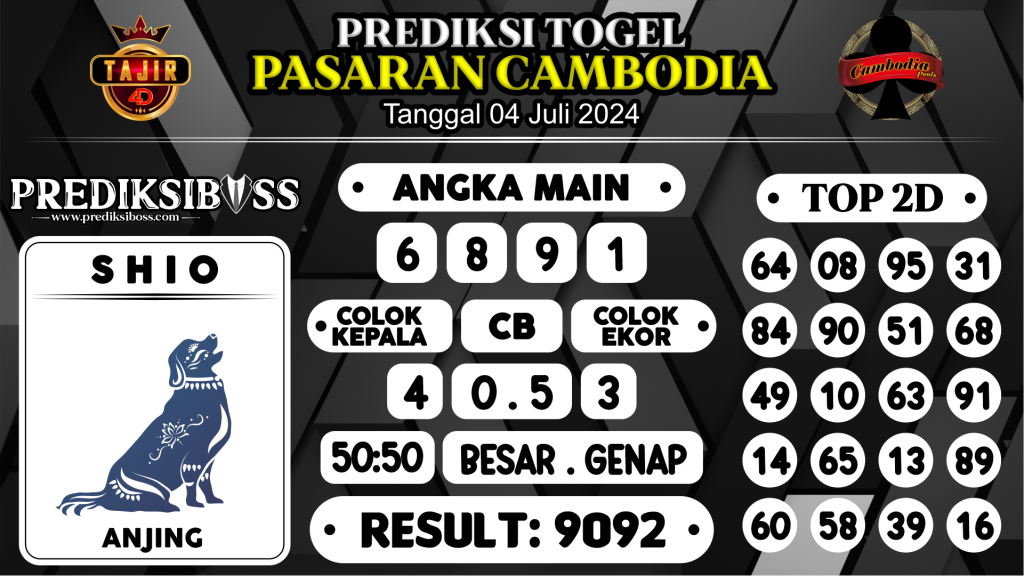 https://prediksibosspolda.com/prediksi-boss-togel-cambodia-kamis-04-juli-2024/