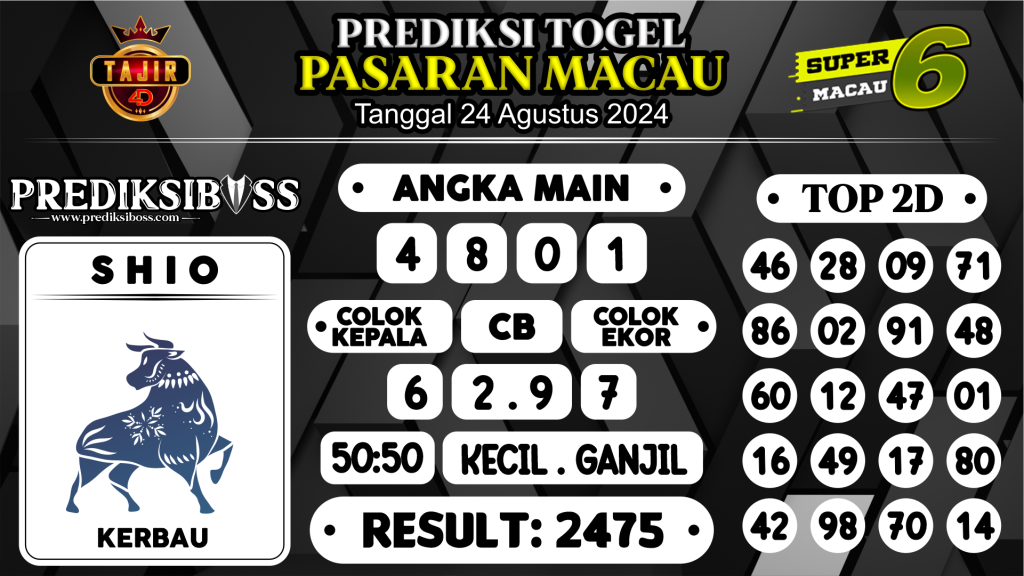 https://prediksibosspolda.com/prediksi-boss-togel-macau-sabtu-24-agustus-2024/