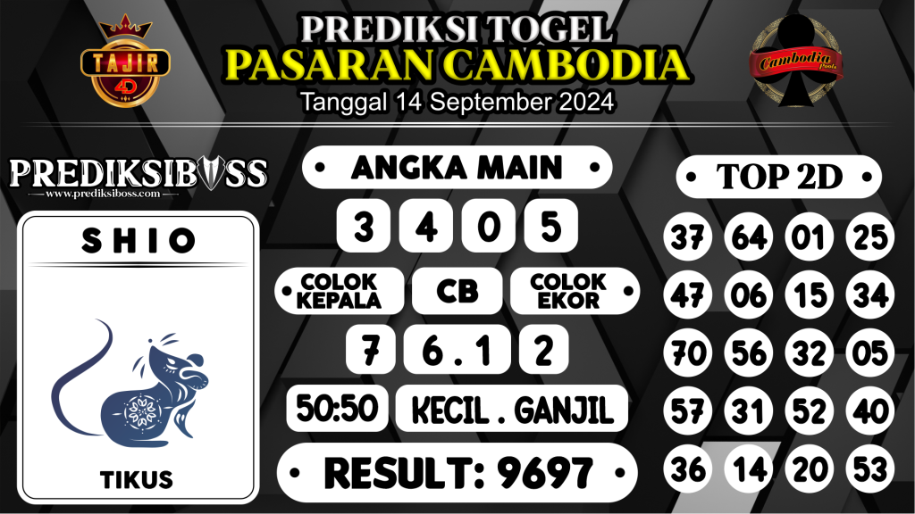 https://prediksibosspolda.com/prediksi-boss-togel-cambodia-sabtu-14-september-2024/