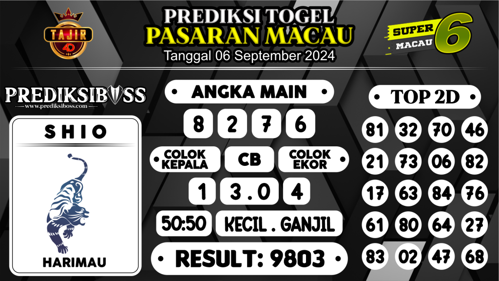 https://prediksibosspolda.com/prediksi-boss-togel-macau-jumat-06-september-2024/